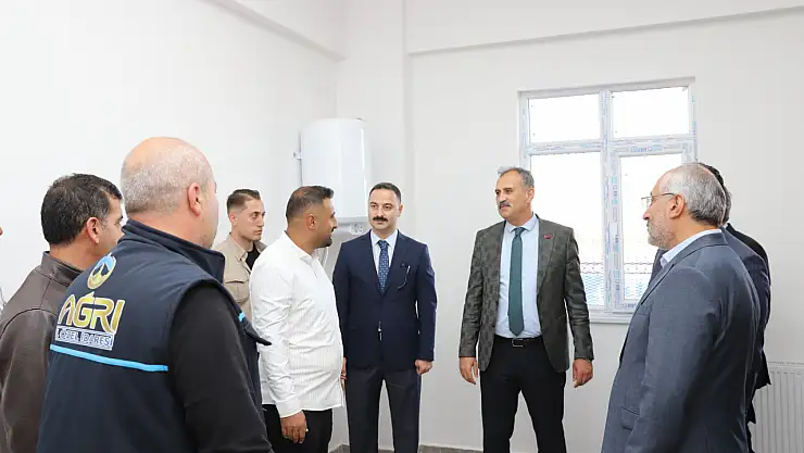 Doğubayazıt’ta bir köy daha yeni okuluna kavuşuyor