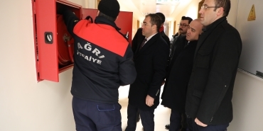 Ağrı GSB Tesislerinde Yangın Tedbirleri Denetimi Yapılıyor