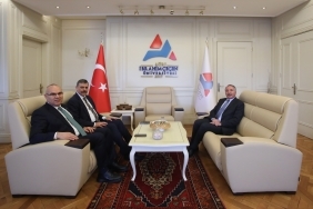 Erzurum Valisi Çiftçi ile Ağrı Valisi Koç