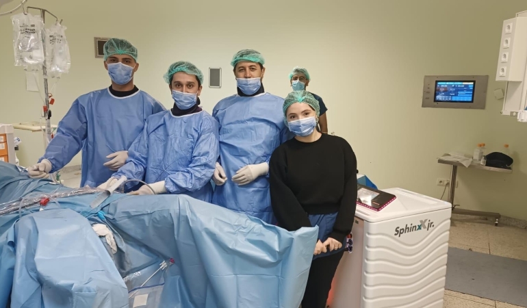 Ağrı Eğitim ve Araştırma Hastanesi Üroloji Kliniğinde İlkler Yaşanıyor