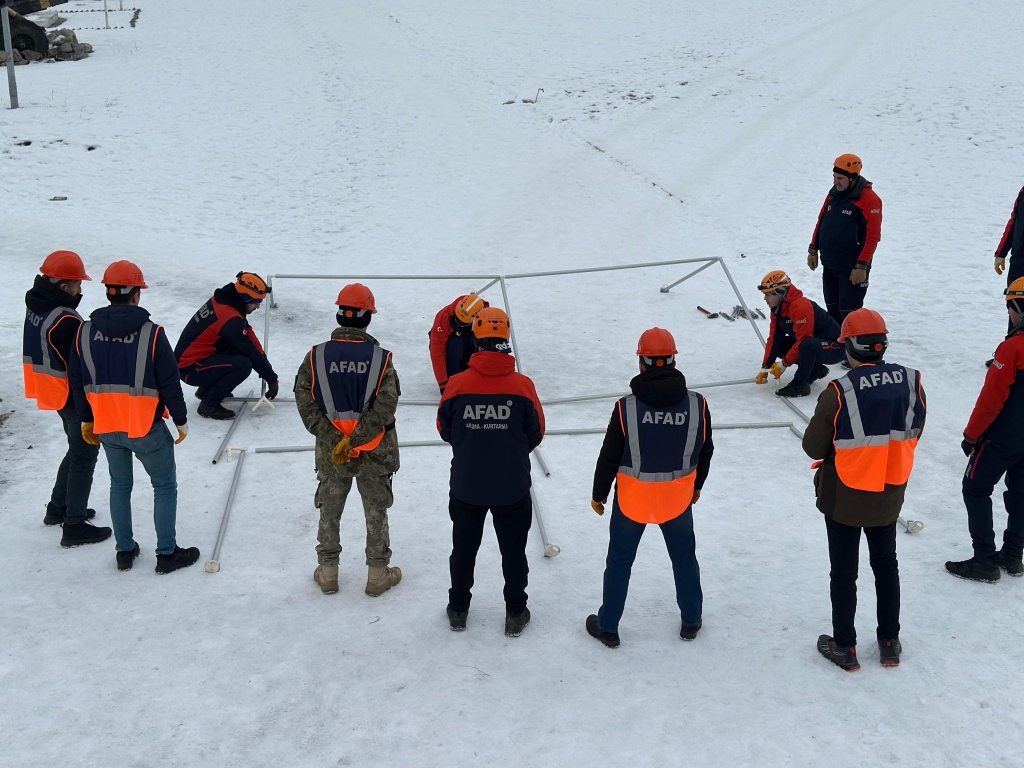 AFAD Tugay Personeline Çadır Kurma Eğitimi Verdi