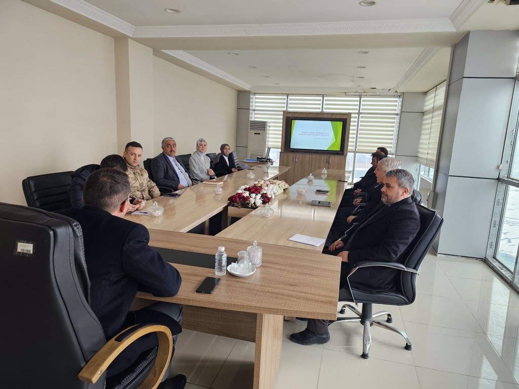 Tutakda Uyuşturucu ile Mücadele İçin Koordinasyon Toplantısı Düzenlendi