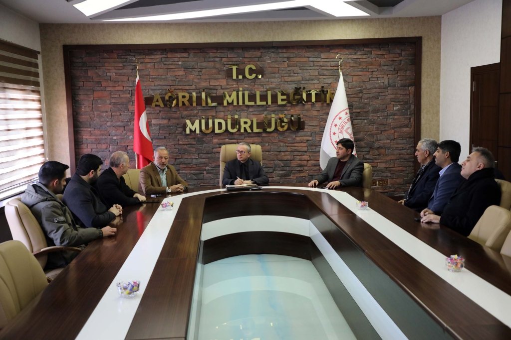 Ağrıda Eğitime Destek İçin İş Birliği Toplantısı Düzenlendi