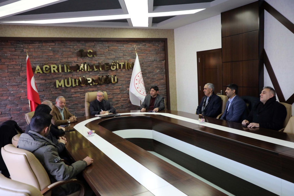 Ağrıda Eğitime Destek İçin İş Birliği Toplantısı Düzenlendi
