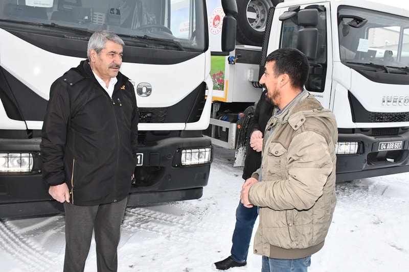 Patnos Belediyesi Araç Filosunu Güçlendirmeye Devam Ediyor