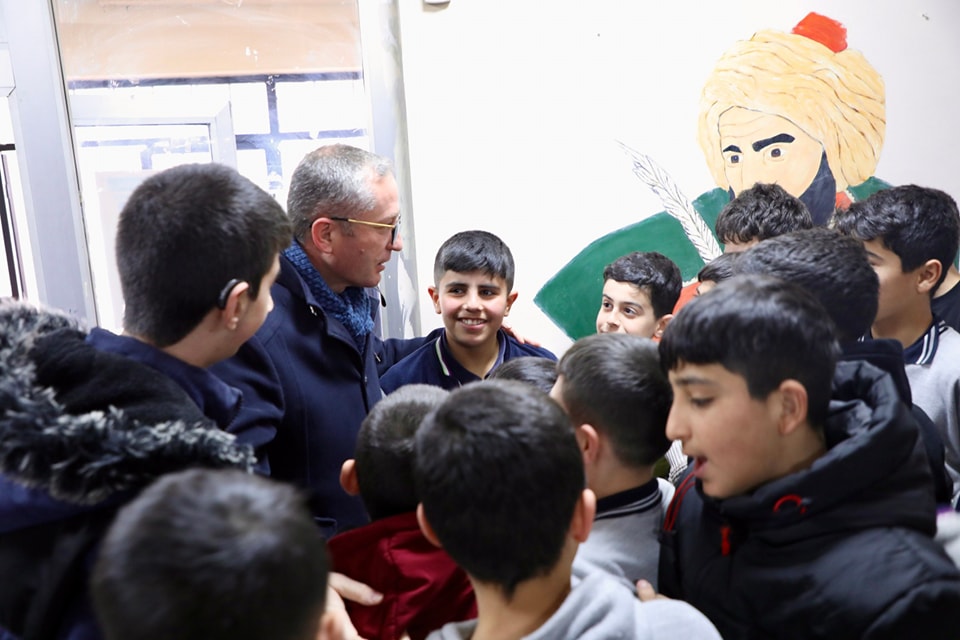 Ağrı Milli Eğitim Müdürü Kökrek, Selçuk Ortaokulunu Ziyaret Etti