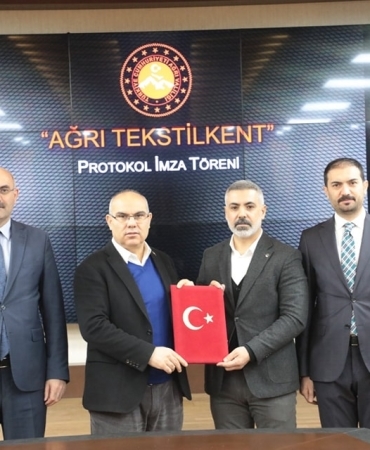 Ağrıda Yeni Tekstil Yatırımı