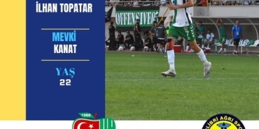 Kolibri Ağrı 1970 Spor İlk Transferini Açıkladı