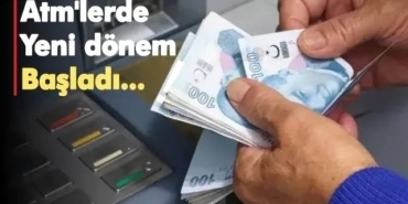 ATMlerde Yeni Değişiklikler