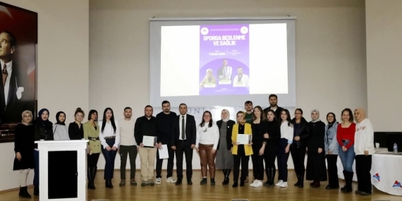 AİÇÜ'de "Sporda Beslenme ve Sağlık" Konulu Konferans Düzenlendi