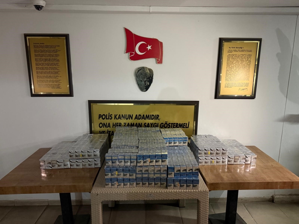 Kaçak Sigara ve Silah Ele Geçirildi
