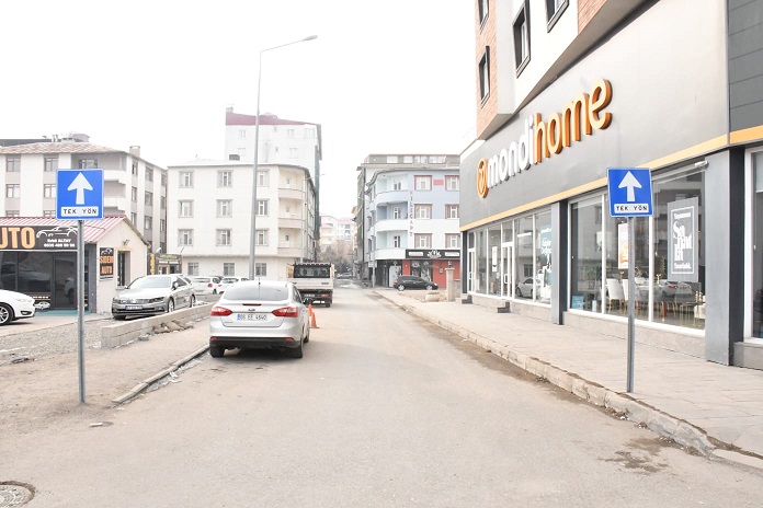 Patnos 5 Caddesinde Tek Yön Uygulaması Başladı