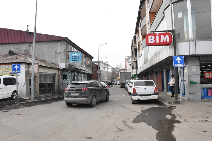 Patnos 5 Caddesinde Tek Yön Uygulaması Başladı