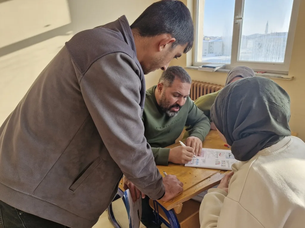 Üniversite Sınavına Hazırlanan Öğrenciler