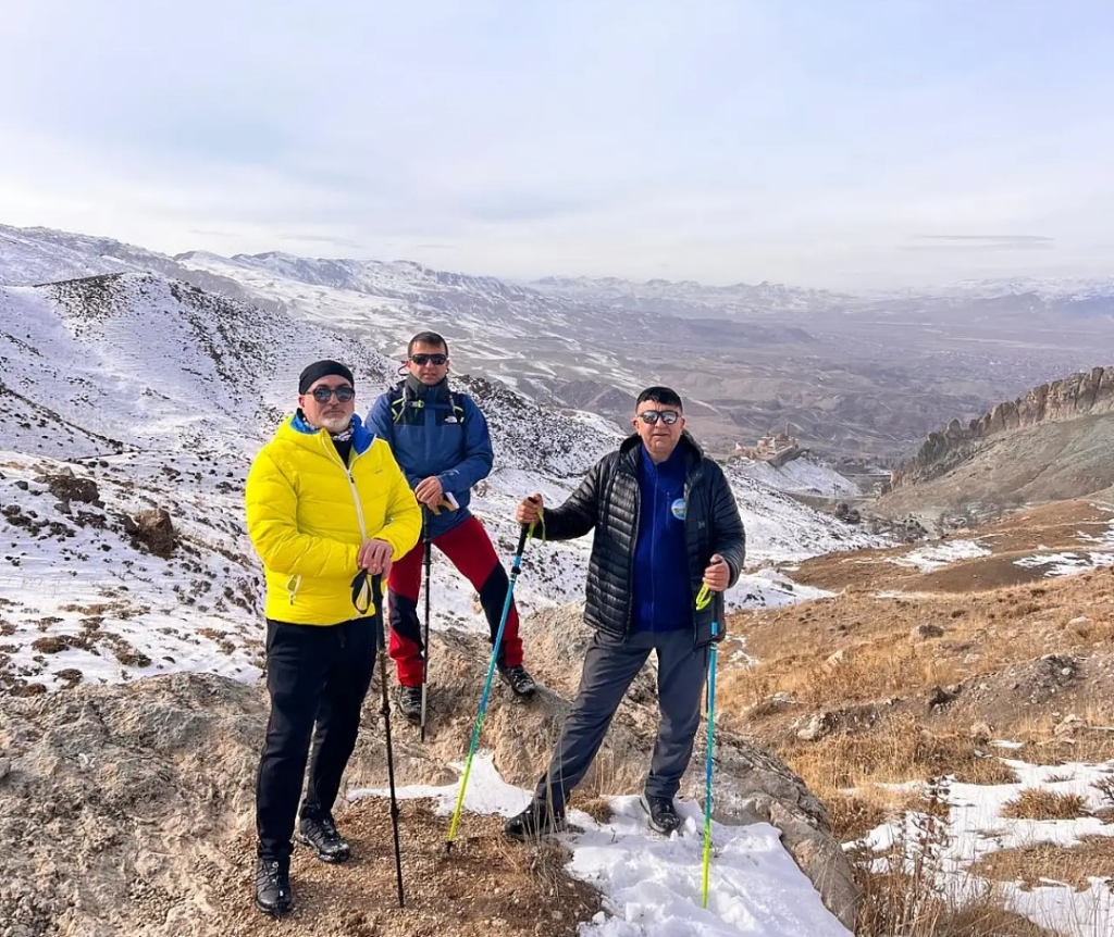 Doğubayazıtta Dağcılık Tutkunları Yukarı Tavla Köyü'nde Buluştu