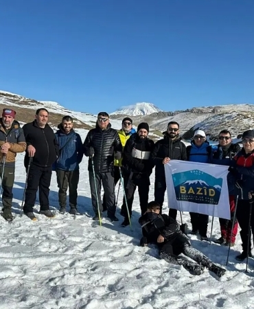 Doğubayazıtta Dağcılık Tutkunları Yukarı Tavla Köyünde Buluştu