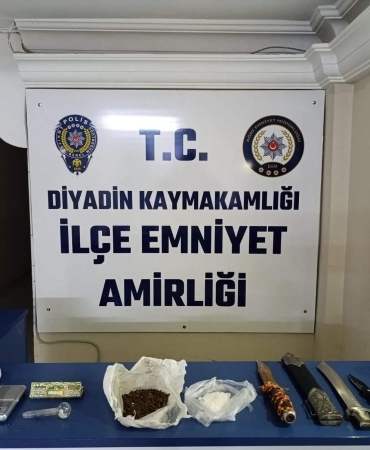 Diyadinde Narkotik Operasyonu