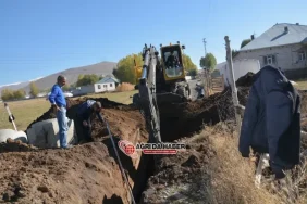Patnos Altyapı Çalışmaları Çay ve İnönü Mahalleleri Yenileniyor