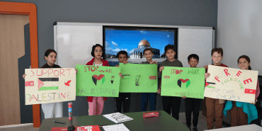 Filistin Desteği Etkinliği Ağrı İbrahim Çeçen Üniversitesi