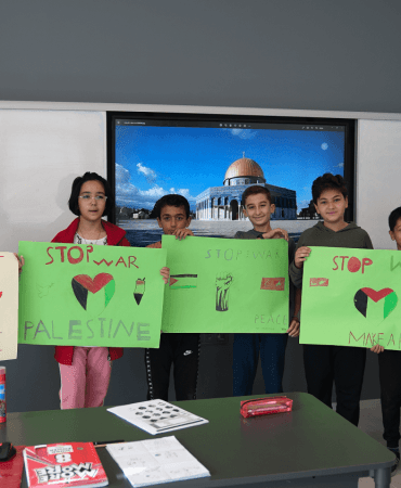 Filistin Desteği Etkinliği Ağrı İbrahim Çeçen Üniversitesi