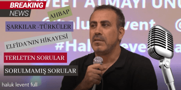 Haluk Levent Söyleşi Ağrı Haber Patnos Son Dakika Haluk Levent Söyleşi