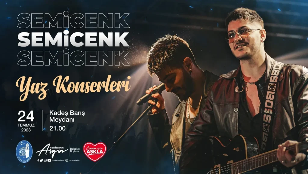 Semicenk Konseri Gençler Ağrı'da Moral Buldu