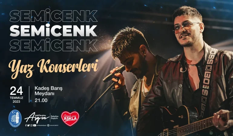 Semicenk Konseri Gençler Ağrı'da Moral Buldu