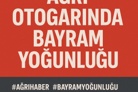 Ağrı Otogarında Bayram Yoğunluğu