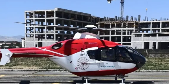 Ağrı Tatvan acil sağlık köprüsü kuruldu