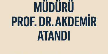 Ağrı Yüksekokulu müdürü Prof Dr Akdemir atandı