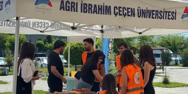 Ağrılı Öğrencilere Destek Final Haftasında Aşırı Moral