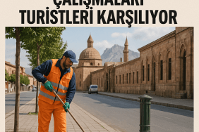 Doğubayazıt Temizlik Çalışmaları Turistleri Karşılıyor