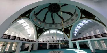 Ağrı Cami Avluları Yaz Günlerinde Cemaati Ağırlıyor