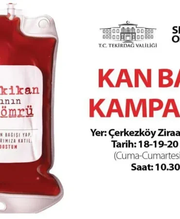 Kan Bağışı Kampanyası: Doğubayazıt’ta Büyük Destek