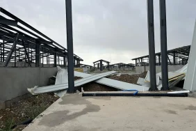 Ağrı Ahırlar Projesi Fırtınadan Etkilendi