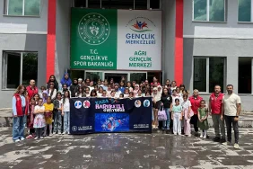 Ağrı Gençlik Merkezinde Yaz Etkinlikleri Başladı
