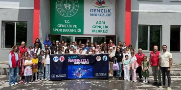 Ağrı Gençlik Merkezinde Yaz Etkinlikleri Başladı