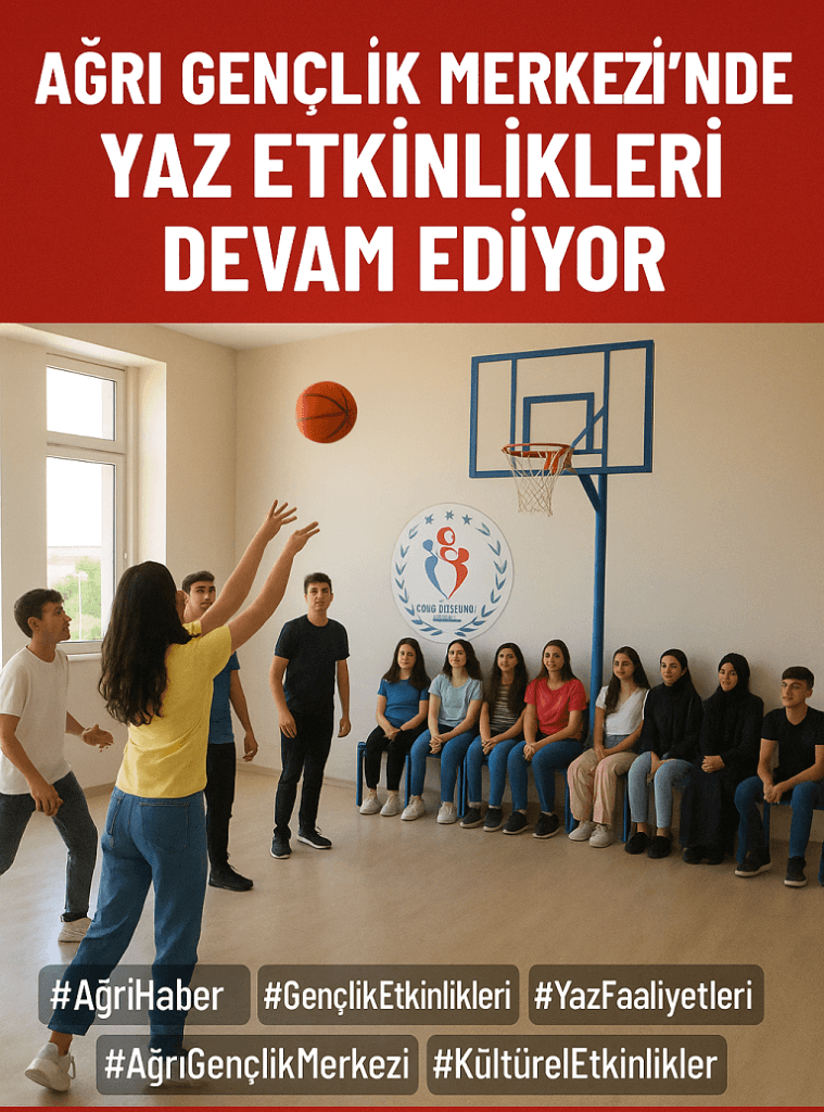 Ağrı Gençlik Merkezinde Yaz Etkinlikleri Devam Ediyor