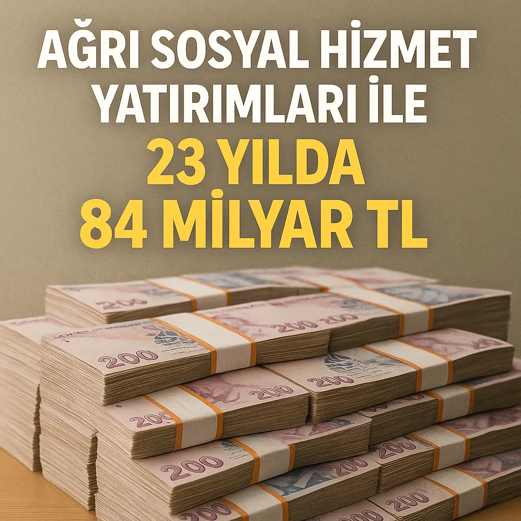 Ağrı Sosyal Hizmet Yatırımları