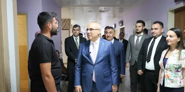 Diyadin Devlet Hastanesi Vali Koçun İncelemesi