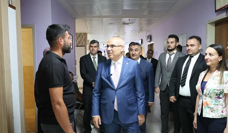 Diyadin Devlet Hastanesi Vali Koçun İncelemesi
