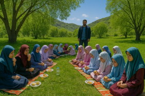 Diyadin Kuran Kursu Doğada Eğlenceli Piknik Etkinliği