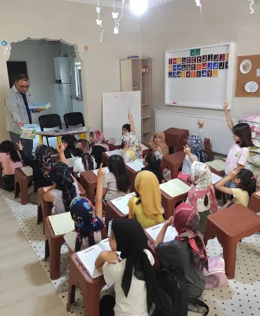 Doğubayazıt Yaz Kuran Kursuna Müftülük Ziyareti
