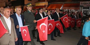 Eleşkirt 15 Temmuz Etkinlikleri Yoğun Katılımla Gerçekleşti