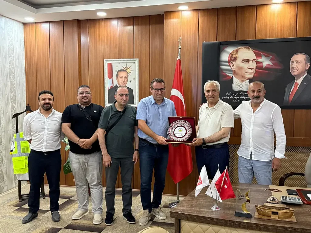 Eleşkirt Belediyesi Hollanda heyetini ağırladı