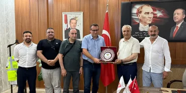 Eleşkirt Belediyesi Hollanda heyetini ağırladı