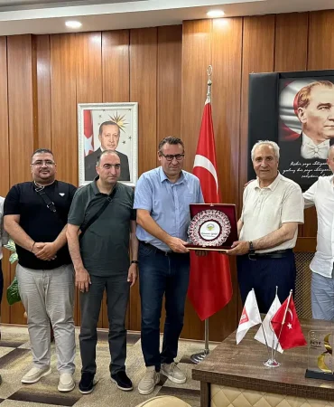 Eleşkirt Belediyesi Hollanda heyetini ağırladı