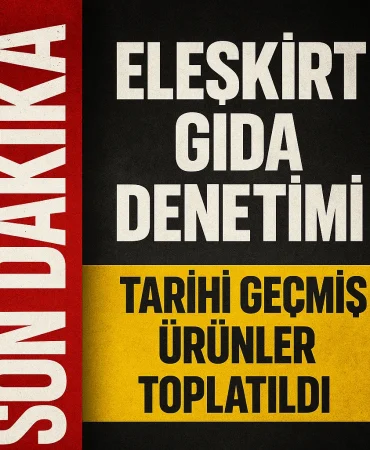 Eleşkirt Gıda Denetimi Tarihi Geçmiş Ürünler Toplatıldı