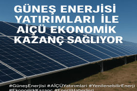 Güneş Enerjisi Yatırımları ile AİÇÜ Ekonomik Kazanç Sağlıyor