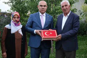 Şehit Aile Ziyareti Vali Koç ve Kaymakam Kılıç